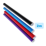 Solid Cover Self Adhesive Book Covering 2m - assorted 